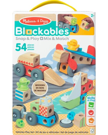 Melissa & Doug Blockables Vehicles