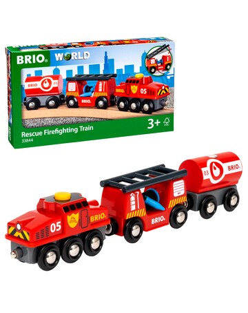 Brio Rescue Fire Fighting Train