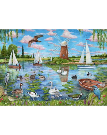 Life Along The Broads, 1000pc