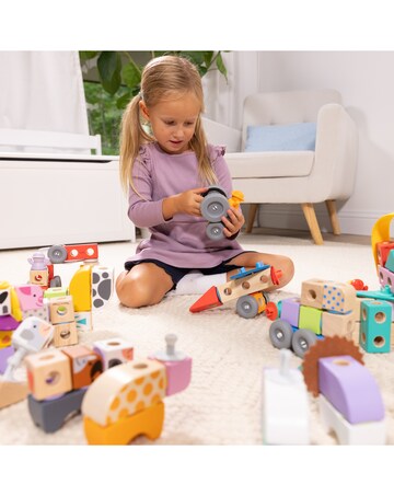 Melissa & Doug Blockables Farm Building