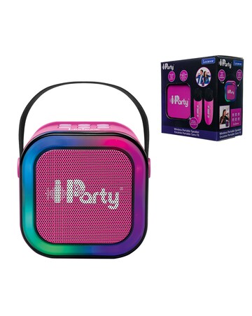 Portable Karaoke Speaker, 2 Microphones