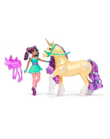 Unicorn Academy Ava & Plant Magic Leaf