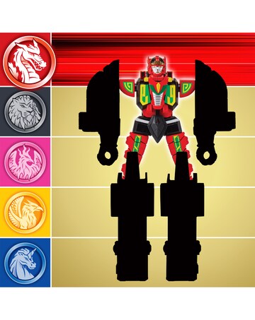 Power Rangers Thunderzord Red Dragon