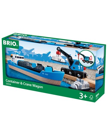 Brio Freight Ship and Crane