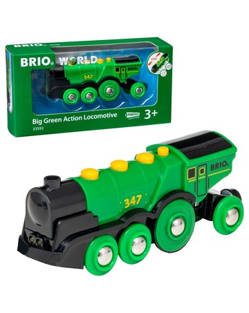Brio Big Green Action Locomotive