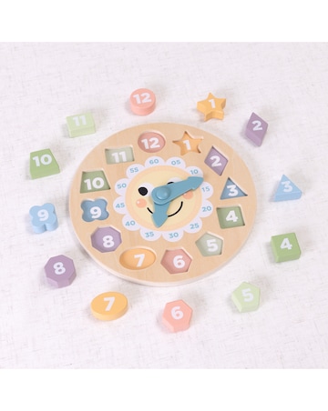 Wooden Clock Puzzle - Refresh