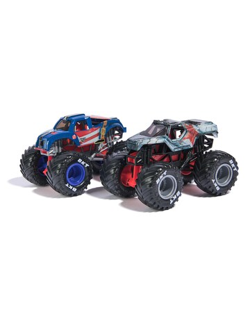 Monster Jam 1:64 Marvel Diecast 2-Pack