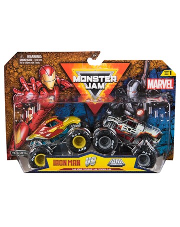 Monster Jam 1:64 Marvel Diecast 2-Pack