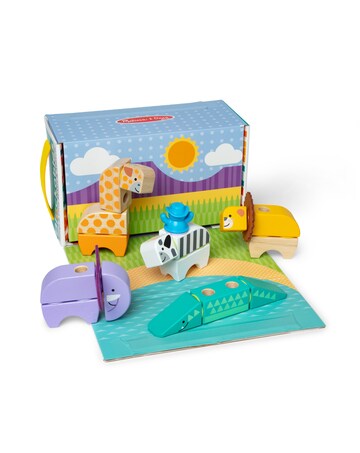 Melissa & Doug Blockables Safari Animal