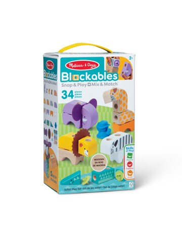 Melissa & Doug Blockables Safari Animal