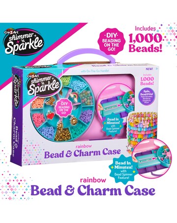 Shimmer N Sparkle ABC Bead & Charm Case