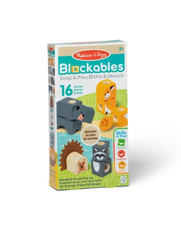 Melissa & Doug Blockables Woodland