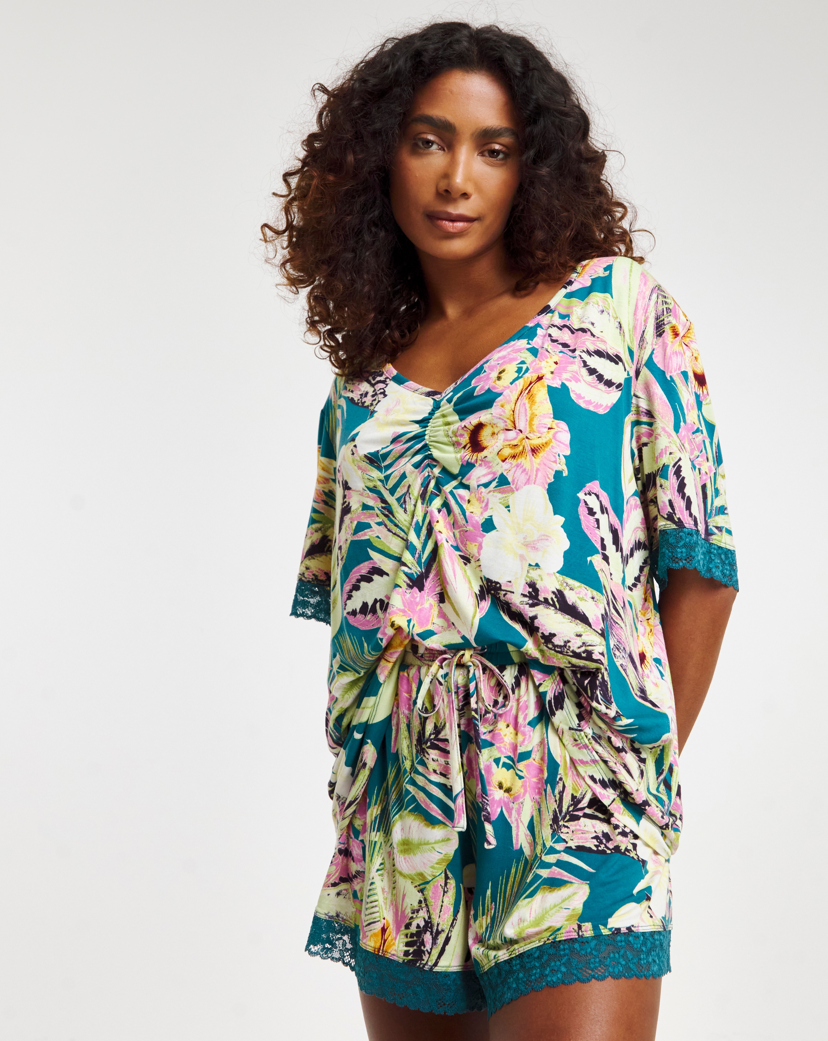 Built In Support Bamboo Shortie Set