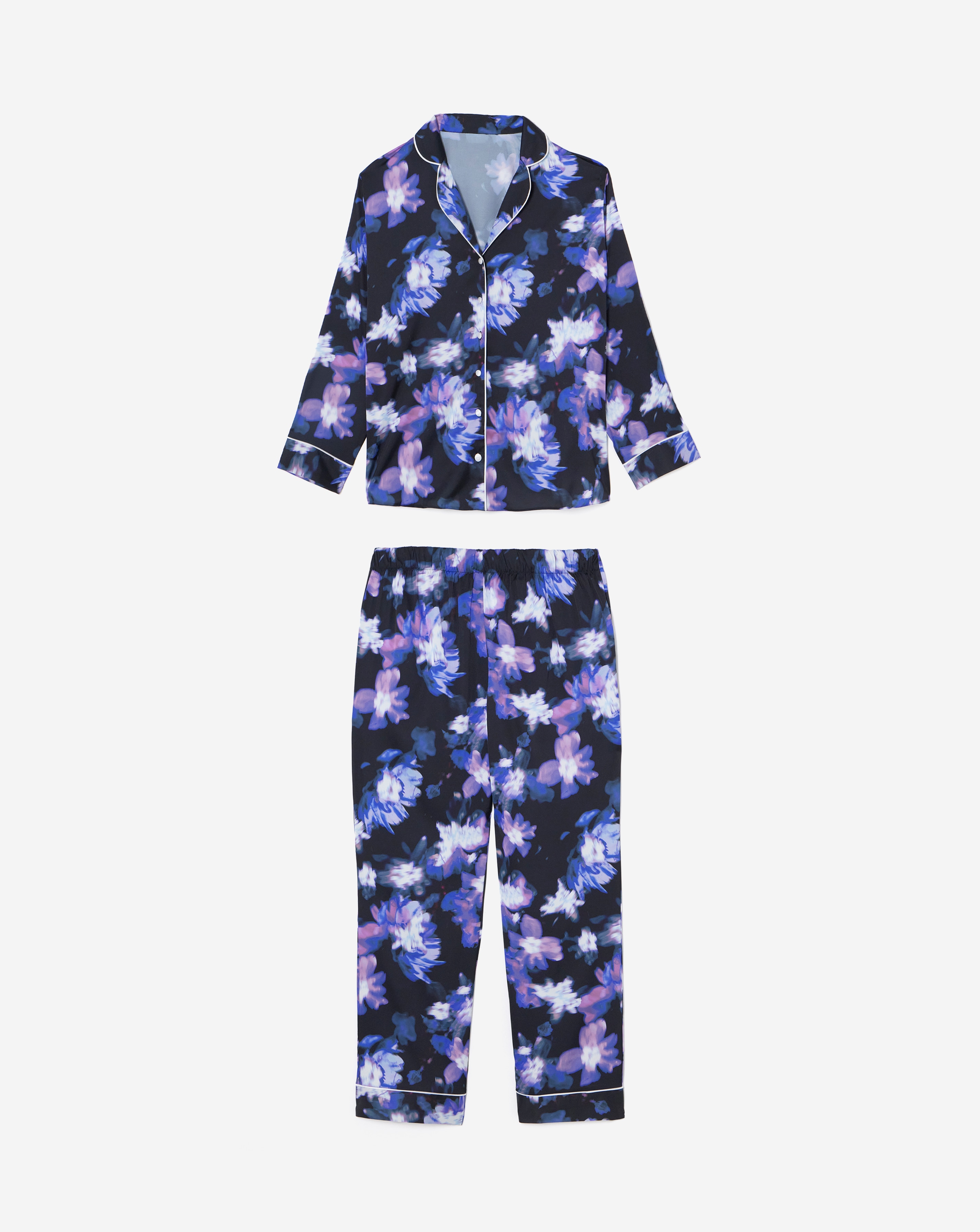 Figleaves Stretch Satin Pyjama Set