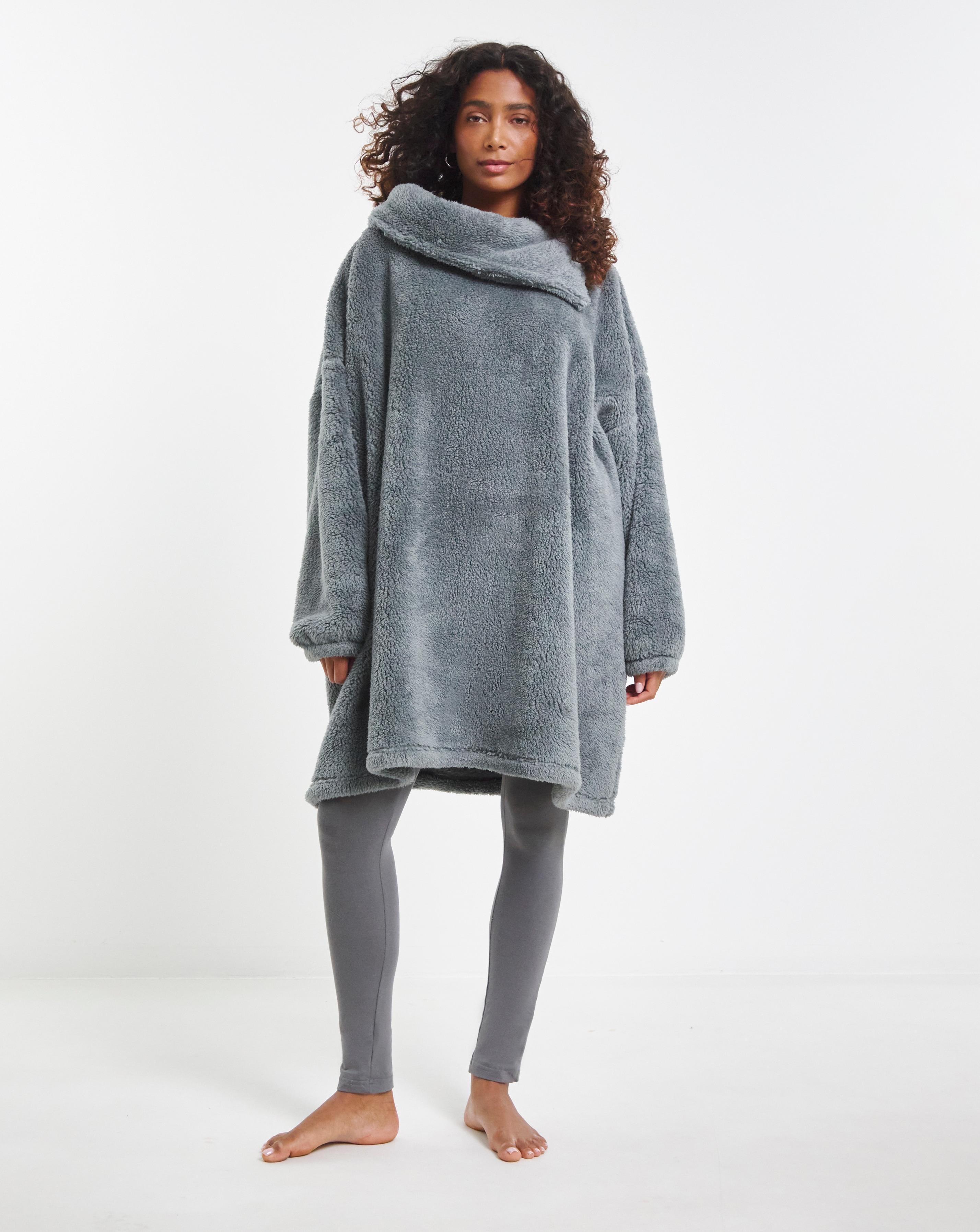 Pretty Secrets Oversized Fleece Dress