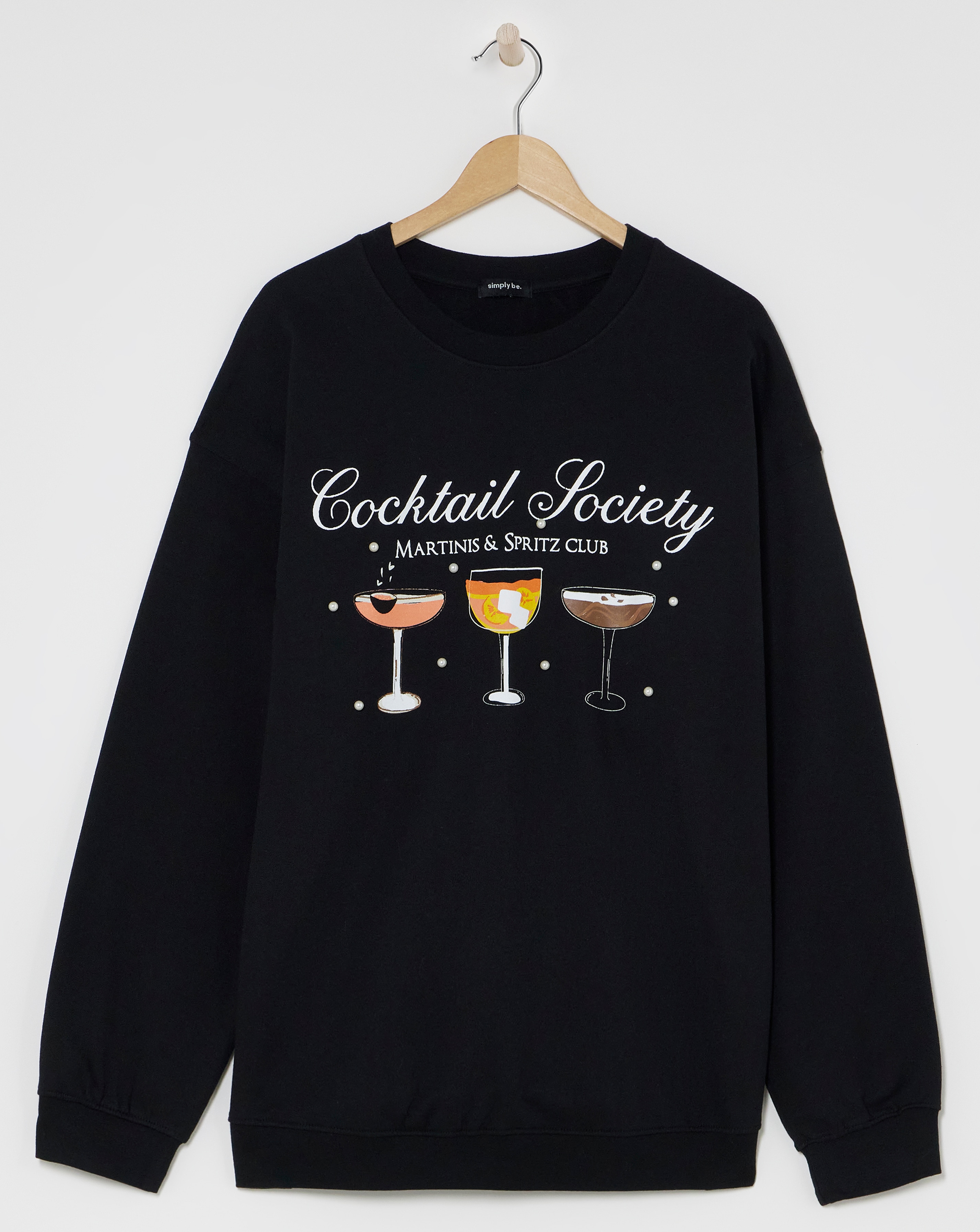 Cocktail Society Pearl Sweatshirt
