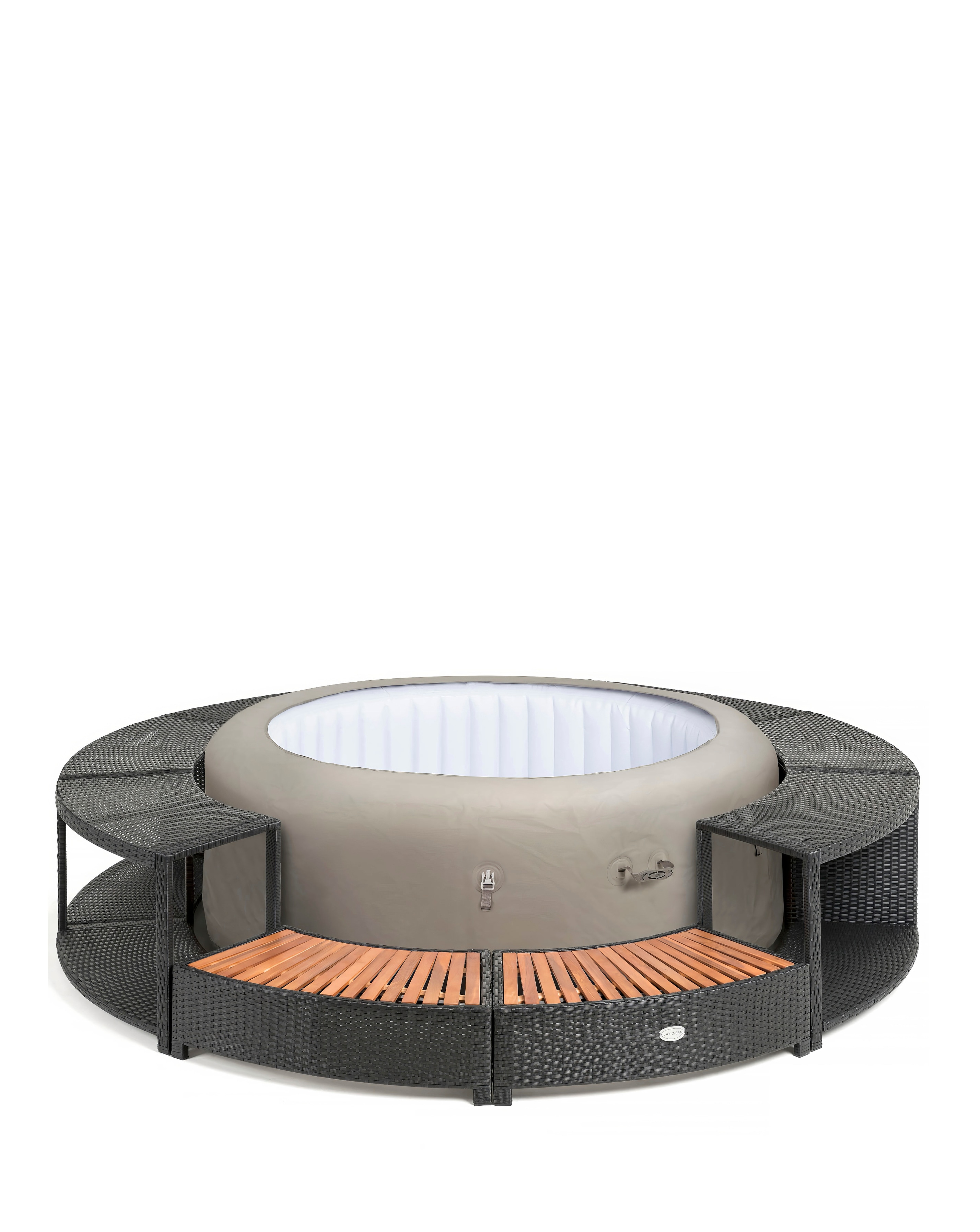 Lay-Z-Spa 200cm Rattan Hot Tub Surround