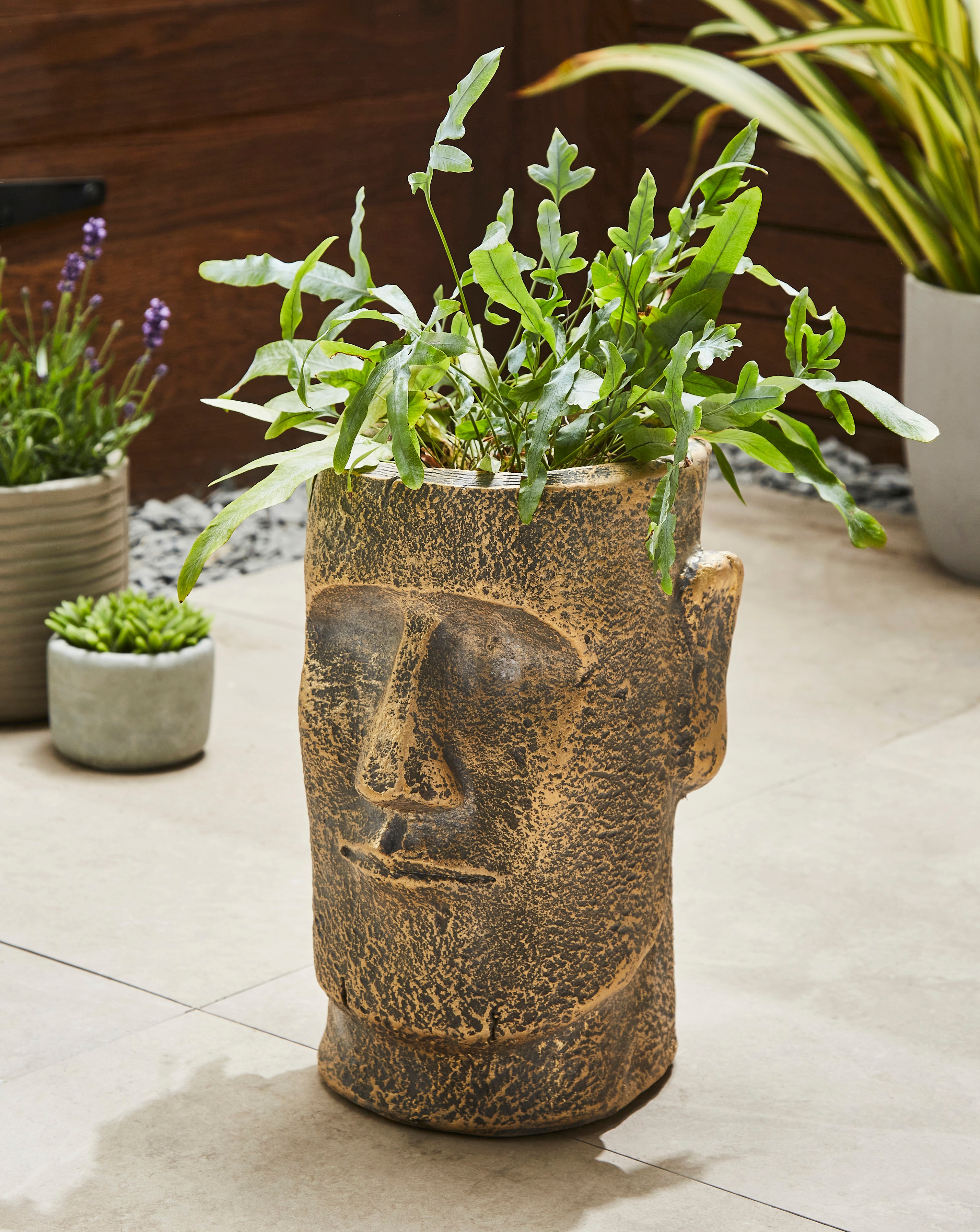 Easter Island Planter