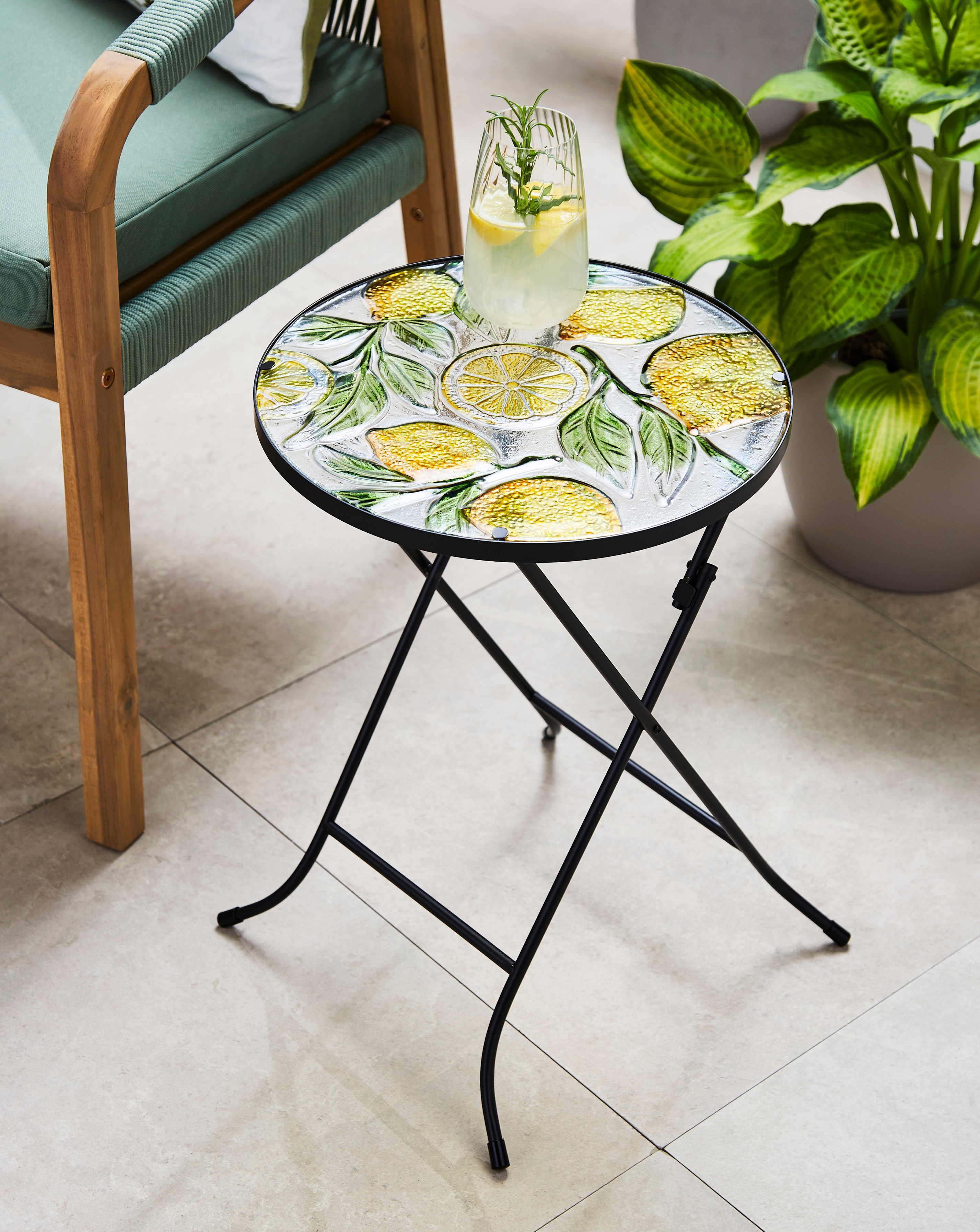 Lemon Side Table