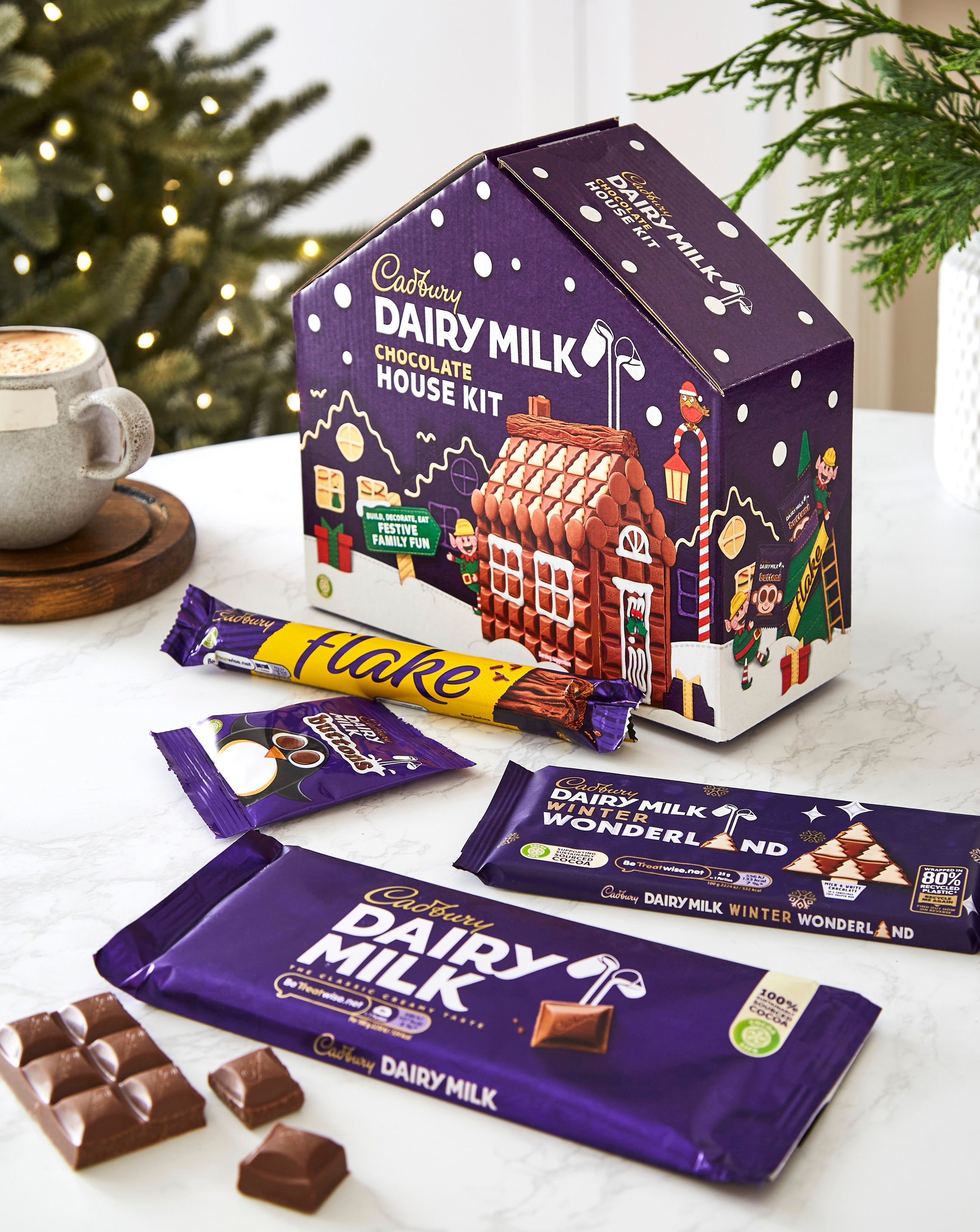 Cadbury Christmas Chocolate Cottage Kit