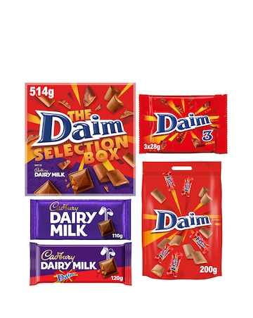 Cadbury Dairy Milk & Daim Chocolate Selection Box