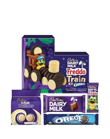 Cadbury Dairy Milk & Oreo Biscuit Train Kit