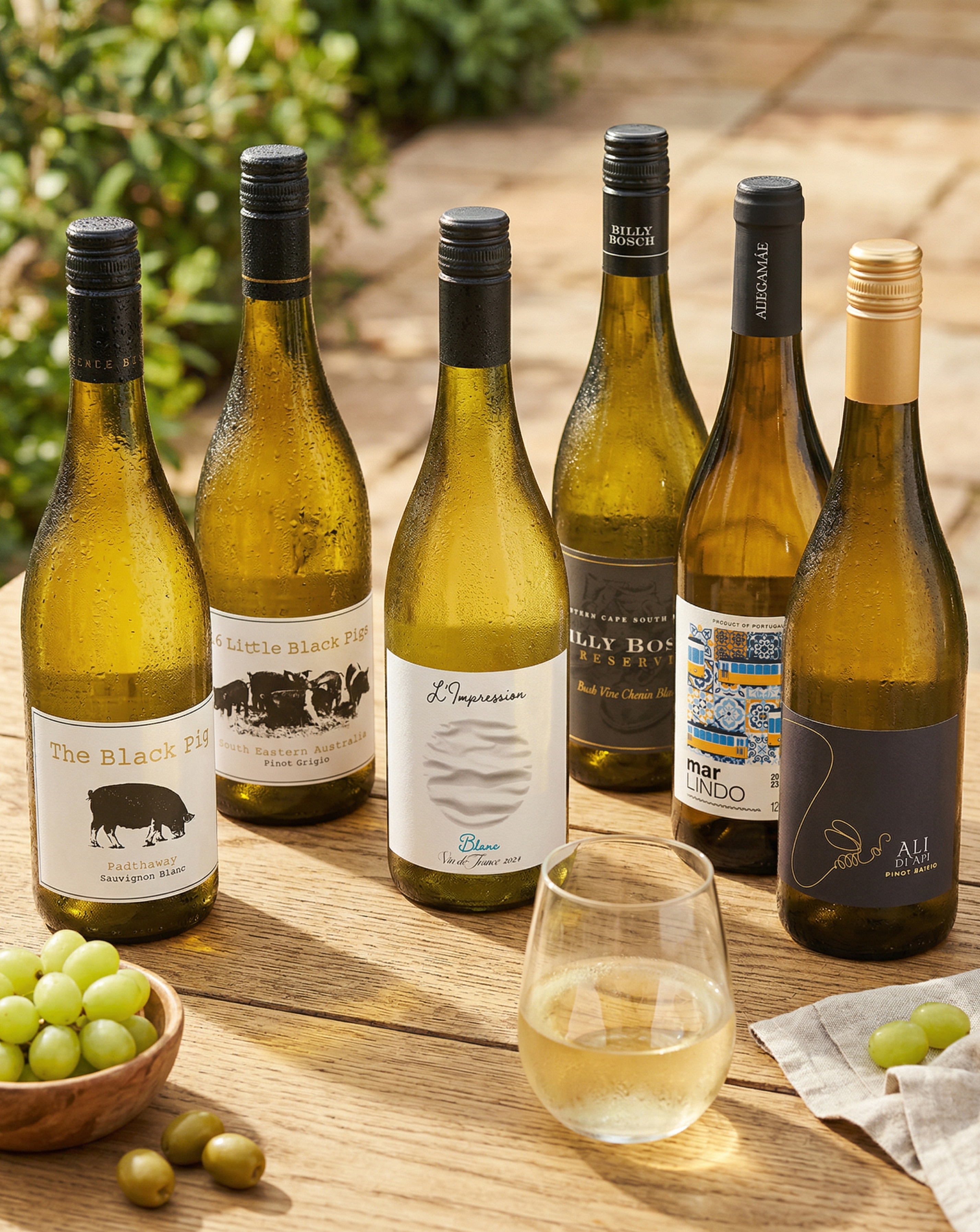 Must Have 6 Bottle White Case