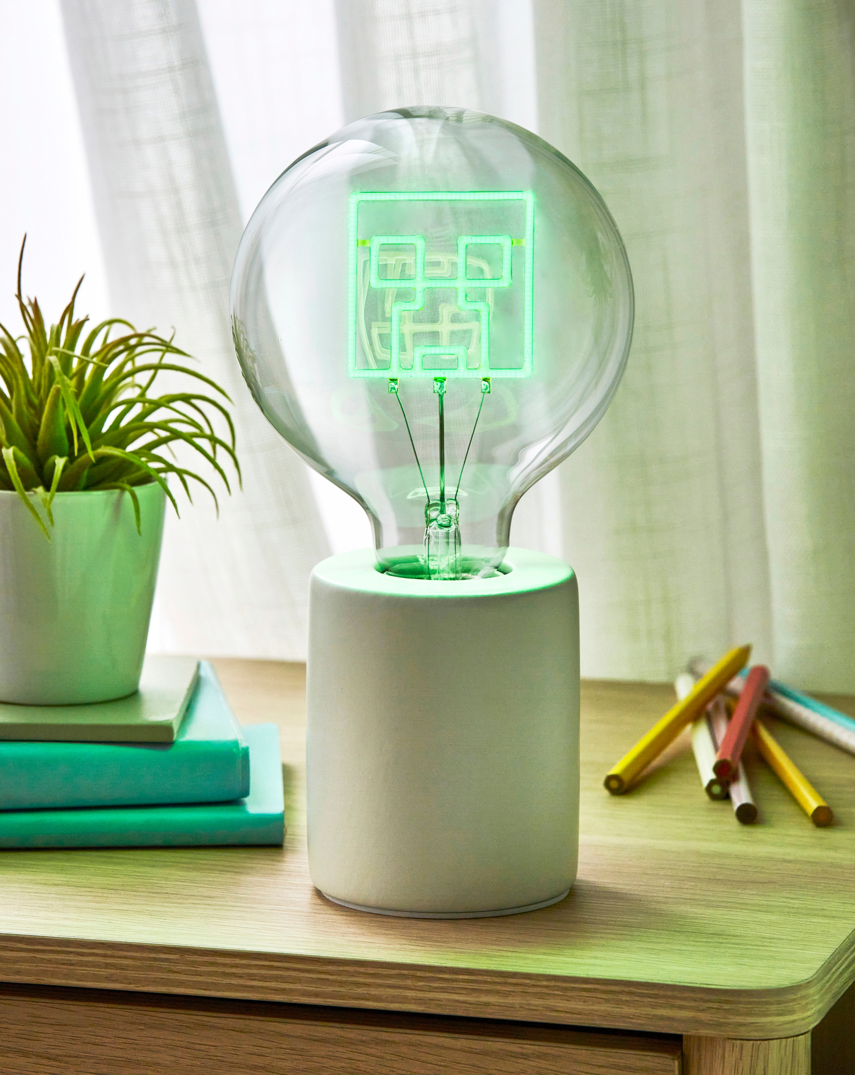 Minecraft LED Neon Bulb Lamp UK