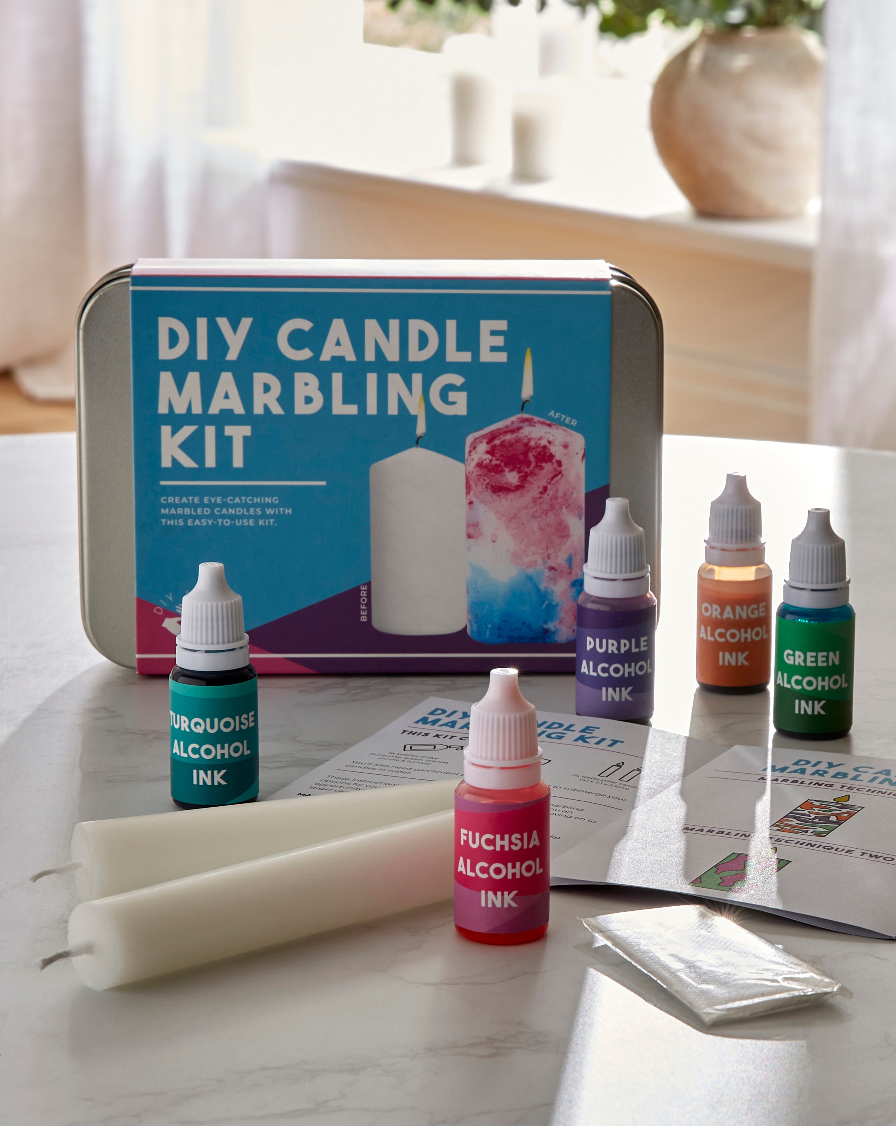 DIY Candle Marbling Kit