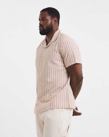 Revere Collar Short Sleeve Shirt