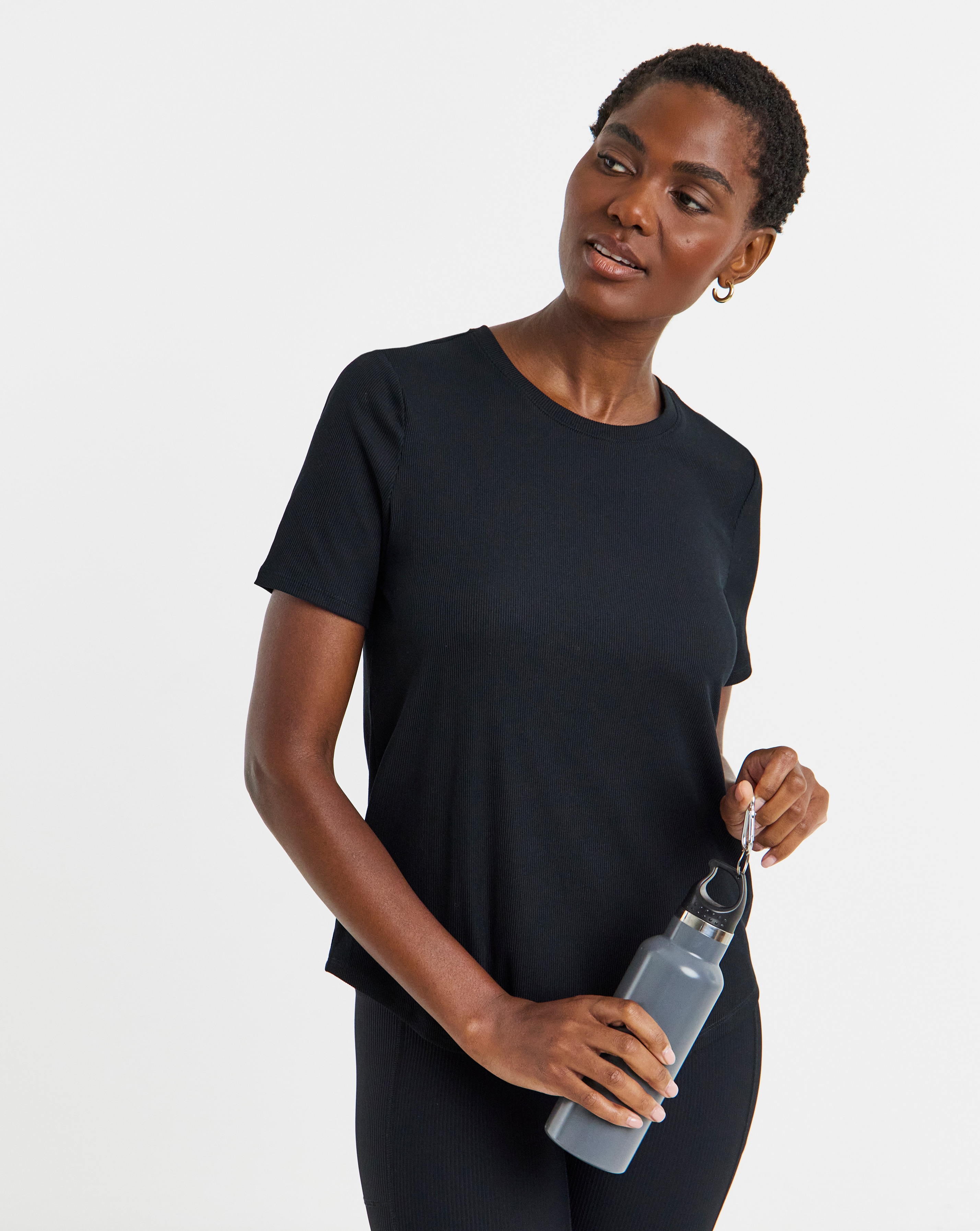 Skechers Go Walk Luxe Rib T-Shirt