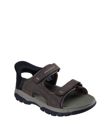 Skechers Tresmen Reece Wide Fit - Chocolate