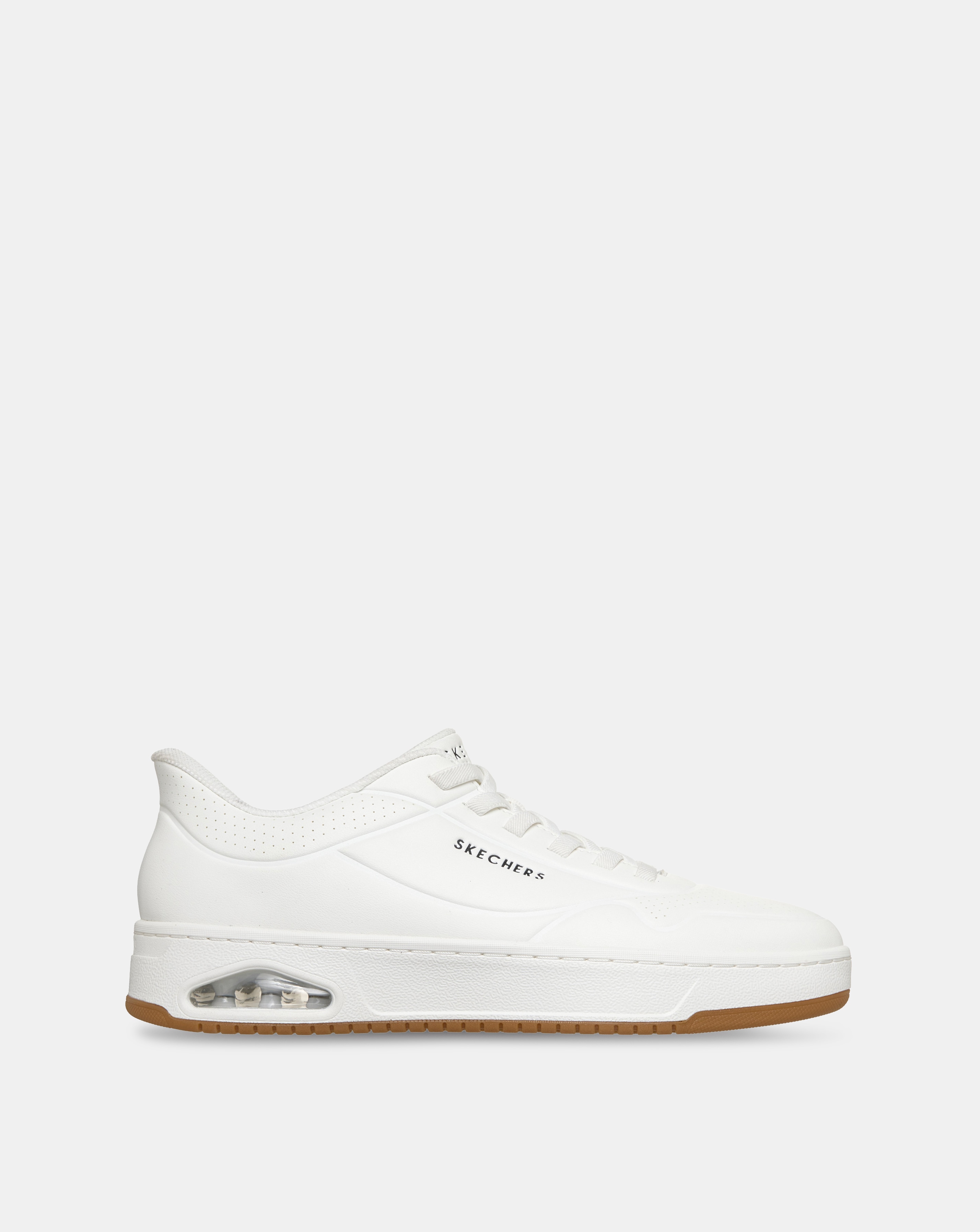 Skechers Uno Laying Low Slip-Ins - White
