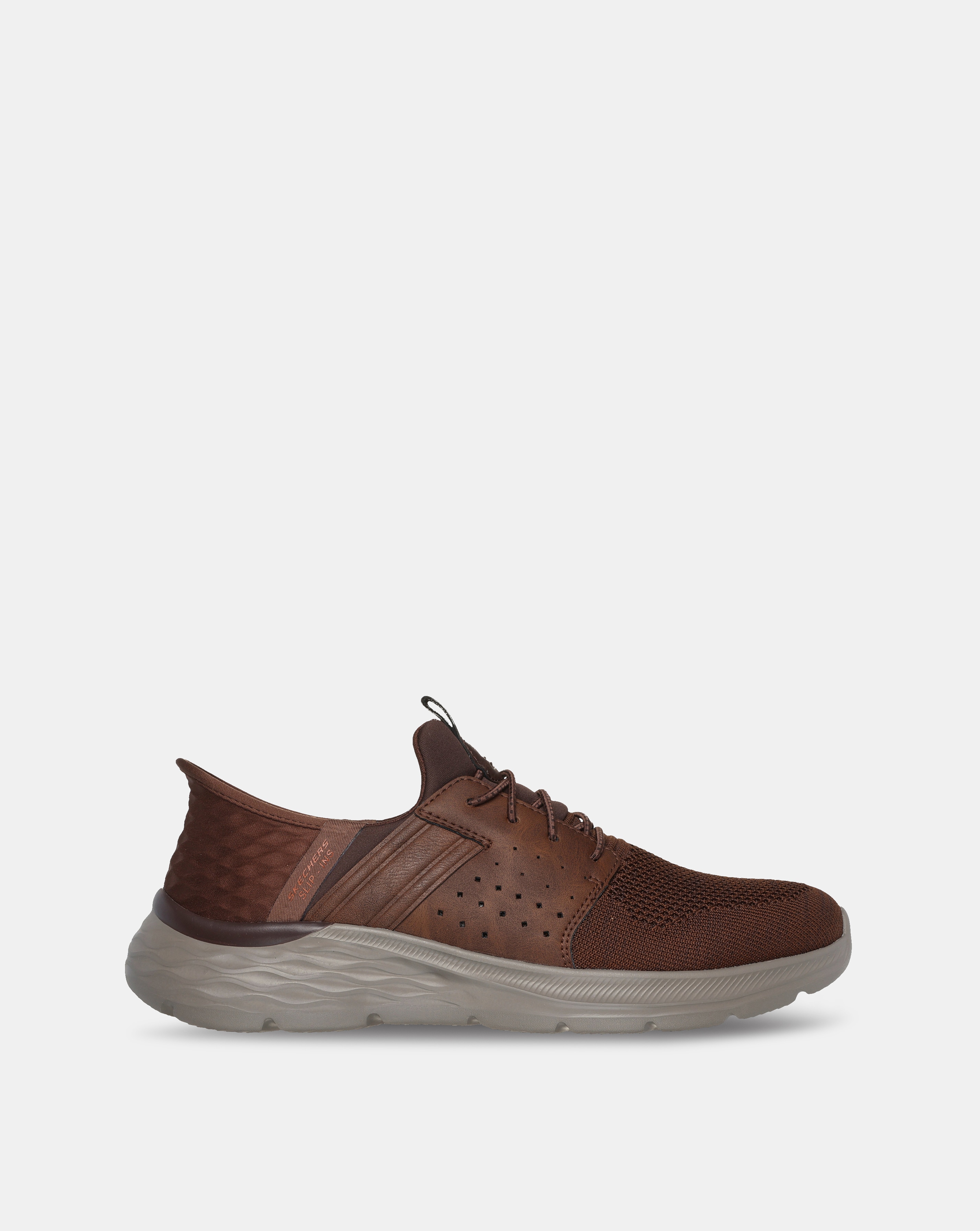 Skechers Garner Newick Wide Fit - Brown