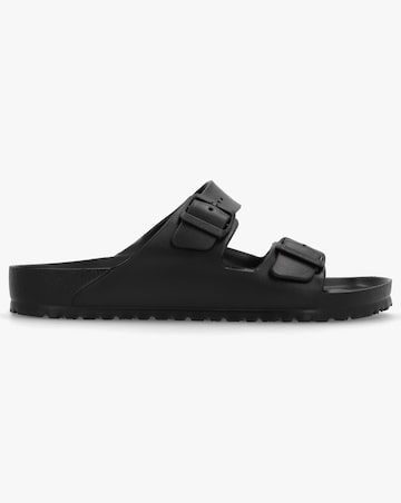 Birkenstock Mens Arizona EVA Black Two Bar Mules Standard Width