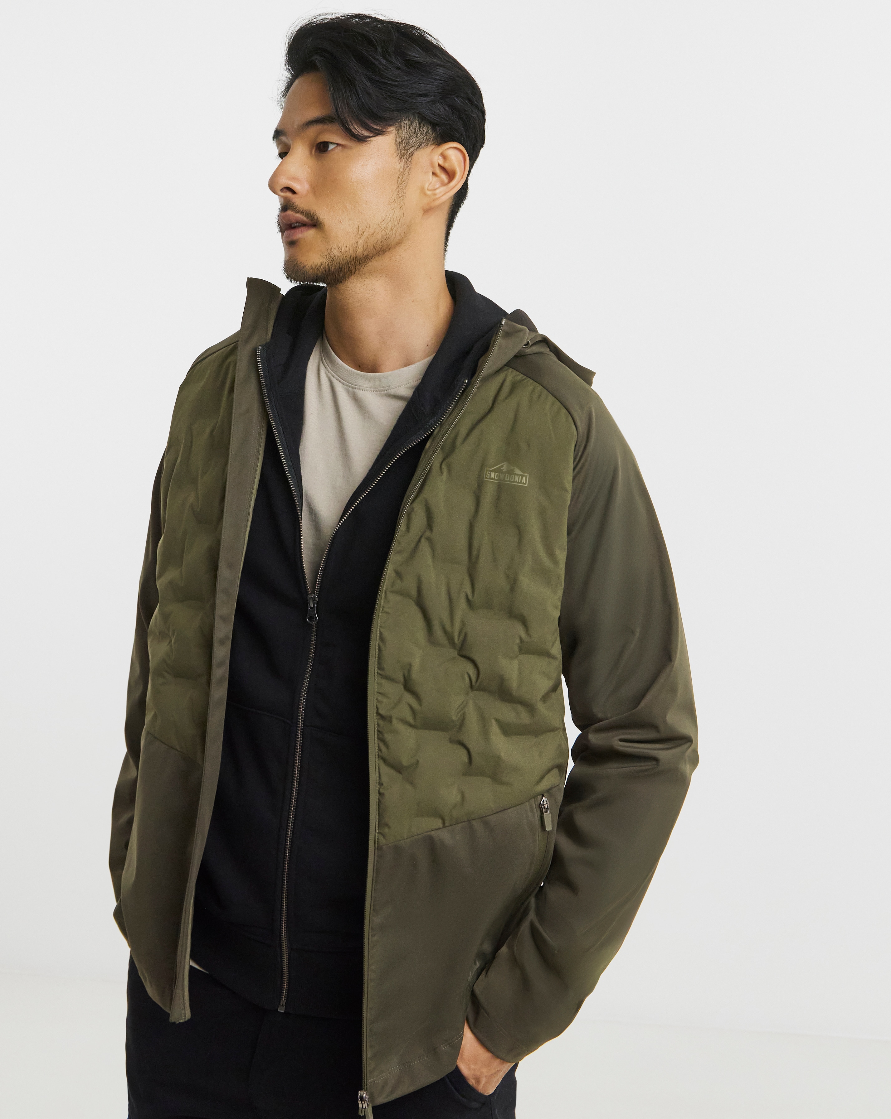 Snowdonia Showerproof Hybrid Jacket