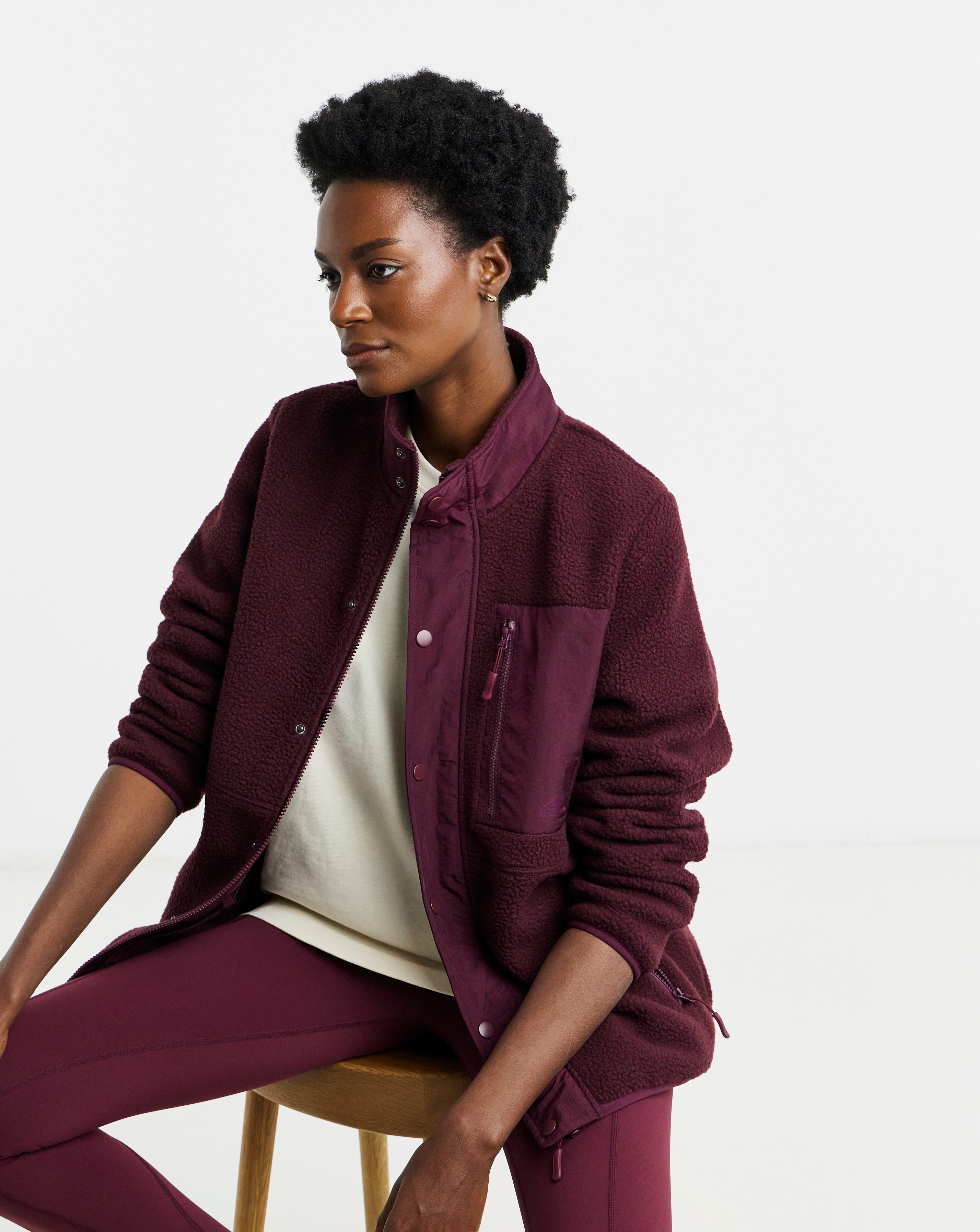 New In - Snowdonia Full Zip Heavy Weight Fleece