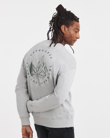 Snowdonia Back Graphic Sweatshirt