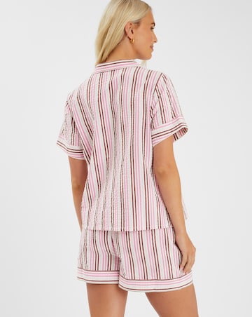 Accessorize Stripe Short Pyjamas