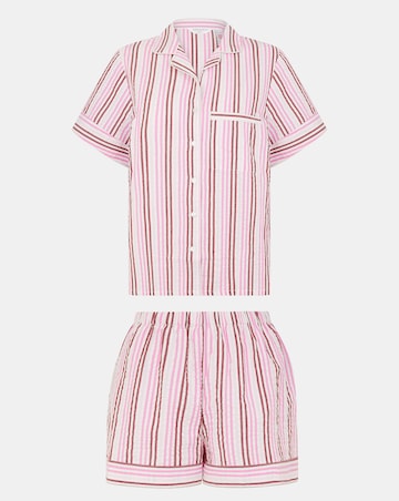 Accessorize Stripe Short Pyjamas