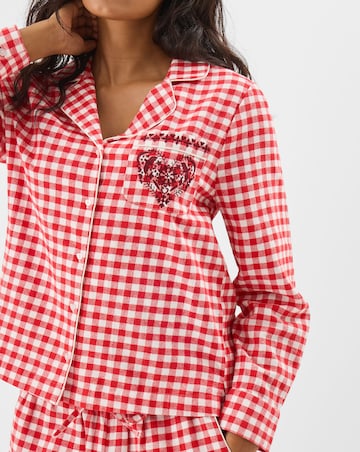Accessorize Embroidered Long Pyjamas