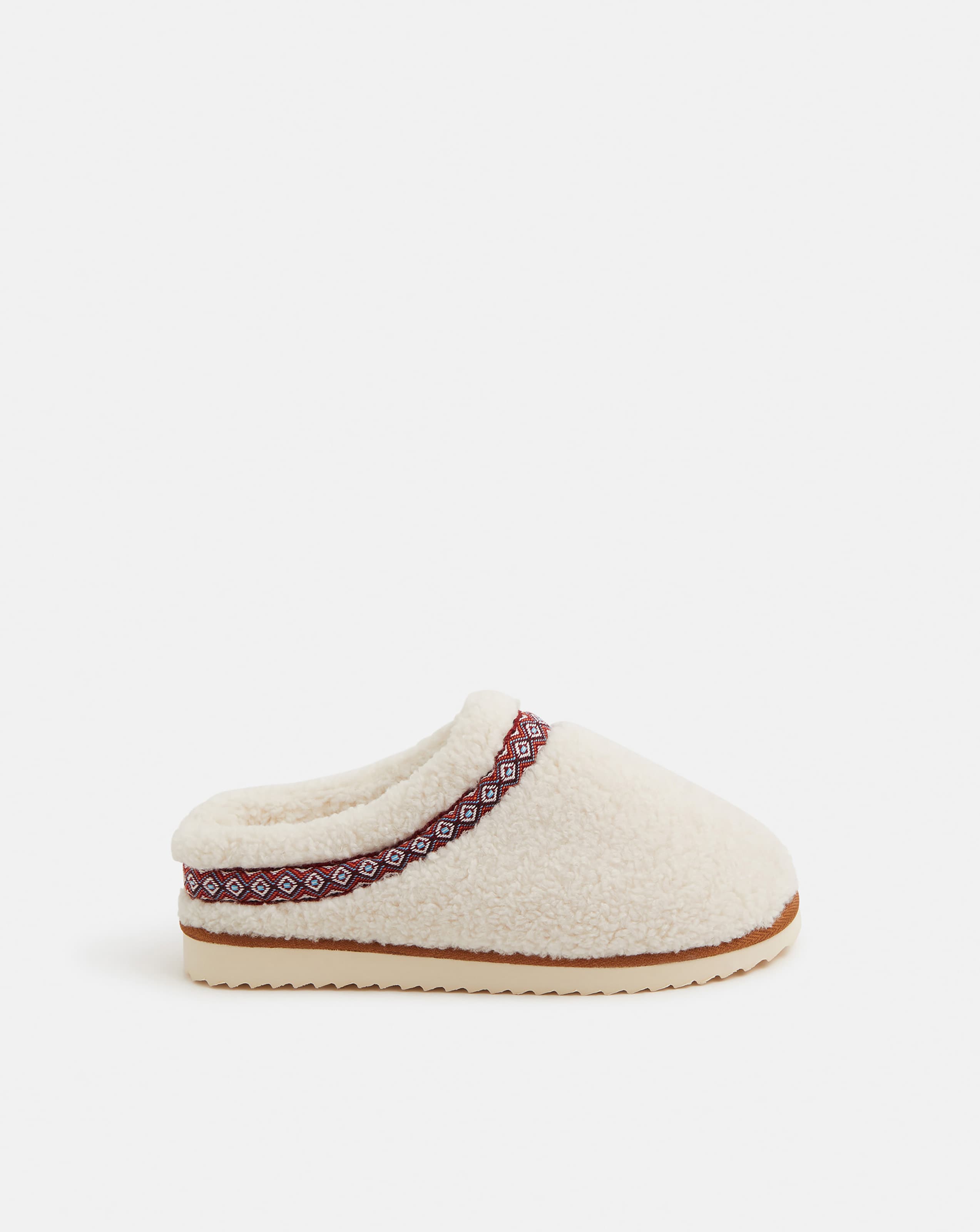 Accessorize Borg Mule Slippers