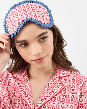 Accessorize Heart Print Pyjama Set