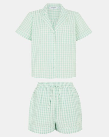 Accessorize Gingham Short Pyjamas Set