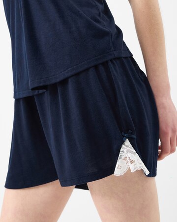 Accessorize Lace Trim Pyjama Set