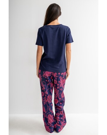 Pour Moi Pure Cotton T-shirt & Trouser Pyjama Set