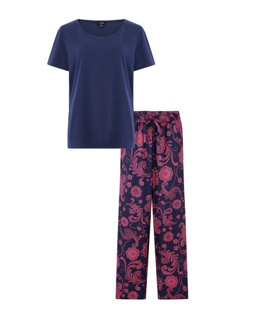 Pour Moi Pure Cotton T-shirt & Trouser Pyjama Set