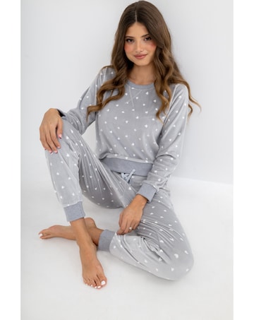 Pour Moi Cosy Fleece Sweatshirt and Jogger Pyjama Set