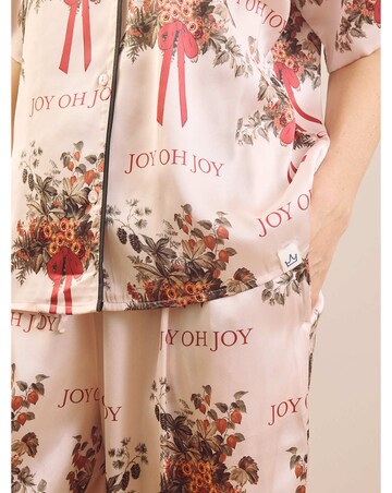 Joy Oh Joy Satin Oversized Pjs
