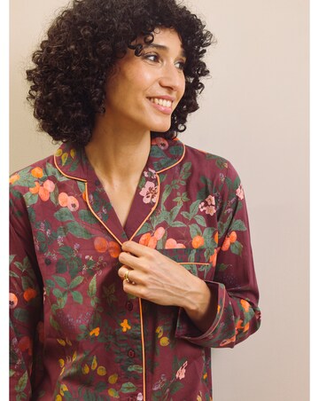 Fruit Garden Voile Traditional Pjs